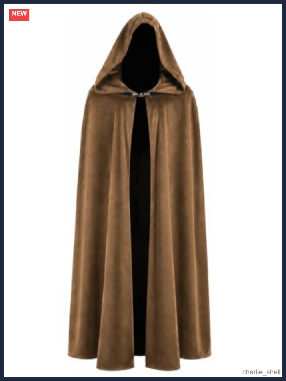 Medieval Hooded Cloak Renaissance Costume Cosplay Cape